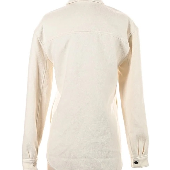 Abercrombie & Fitch Cream Utility Jacket - Picture 2 of 3